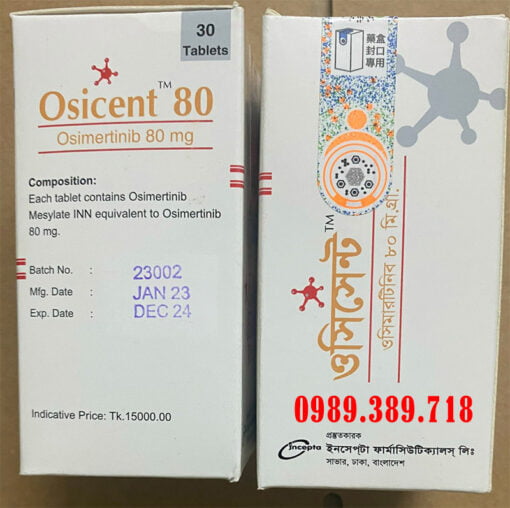 Thuốc Osicent 80mg mua ở đâu, giá bao nhiêu?