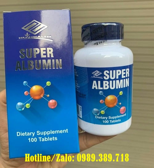 Thuốc Super Albumin 500mg có tác dụng gì?