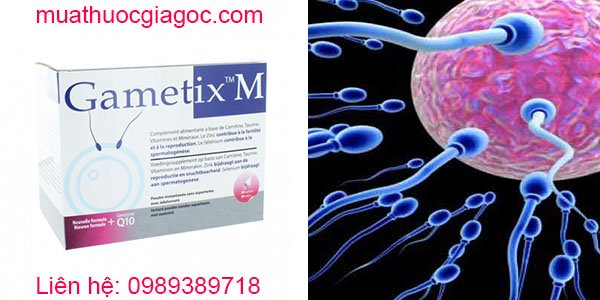 Thuốc bổ tinh trùng Gametix M