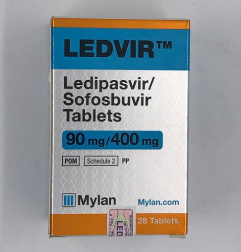 Thuốc Ledvir chính hãng của Mylan, Ấn Độ