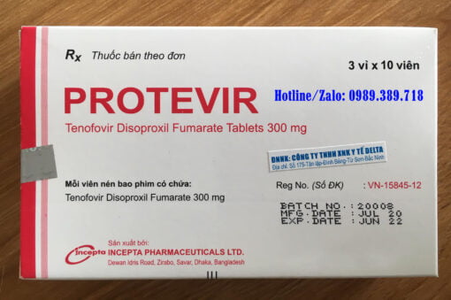 Thuốc Protevir 300mg giá bao nhiêu, mua ở đâu?