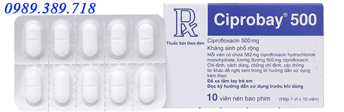 Mua thuốc Ciprobay 500mg ở đâu?