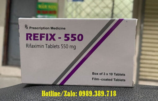 Thuốc Refix 550 giá bao nhiêu, mua ở đâu?