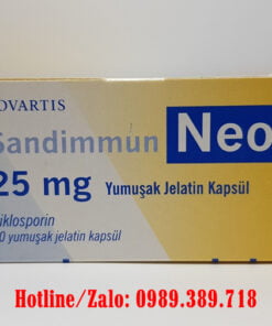 Thuốc Neoral 25mg giá bao nhiêu, mua ở đâu?