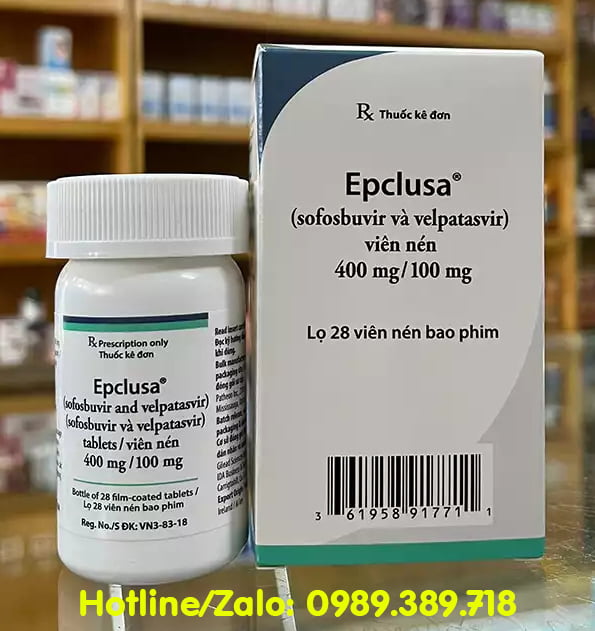 Giá thuốc Epclusa 400mg/100mg