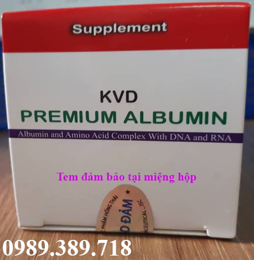 Thuốc KVD Premium Albumin mua ở đâu chính hãng?