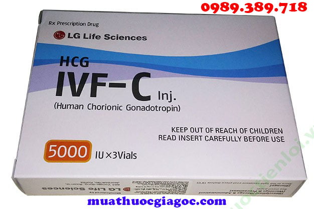 Thuốc IVF-C 1000IU, 5000IU giá bao nhiêu, mua ở đâu?