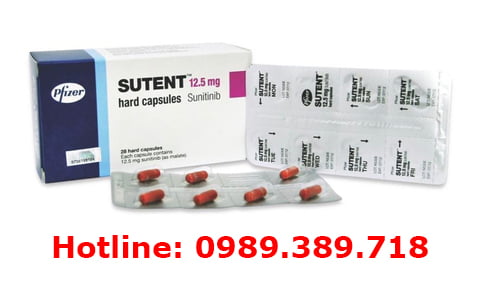 Giá thuốc Sutent 12,5mg