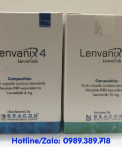 Giá thuốc Lenvanix 4mg, Lenvanix 10mg