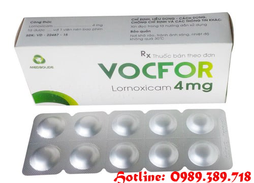 Giá thuốc Vocfor