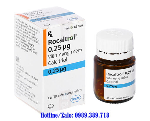 Thuốc Rocaltrol 0.25mcg giá bao nhiêu, mua ở đâu?