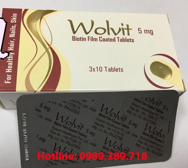 Công dụng thuốc Wolvit