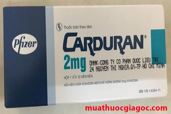 Giá thuốc Carduran 2mg