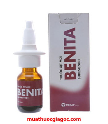 Giá thuốc Benita xịt mũi