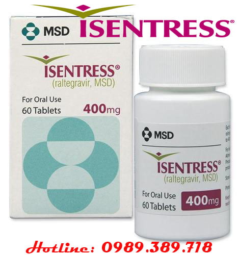 Giá thuốc Isentress