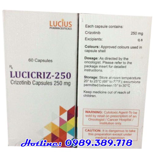 Thuốc Lucicriz 250 chính hãng
