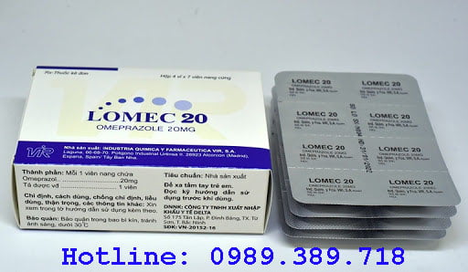 Giá thuốc Lomec 20