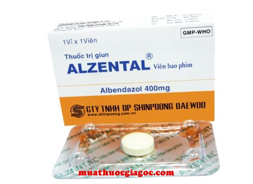 Giá thuốc Alzental 400