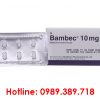 Thuốc biệt dược Bambec 10mg