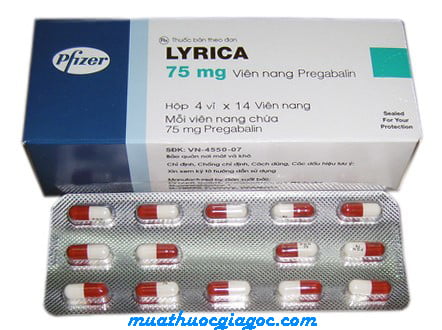 Giá thuốc biệt dược Lyrica 75mg