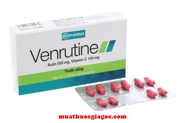 Giá thuốc Venrutine 500mg
