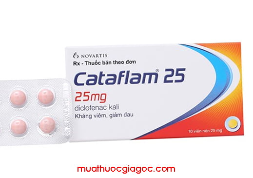 Giá thuốc Cataflam 25