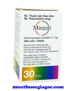 Giá thuốc Minirin 0,1mg
