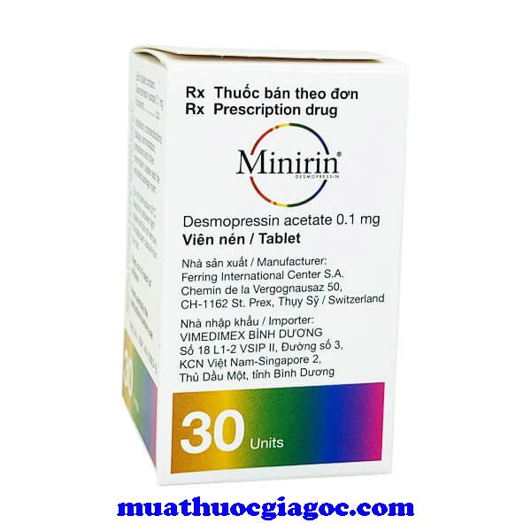 Giá thuốc Minirin 0,1mg