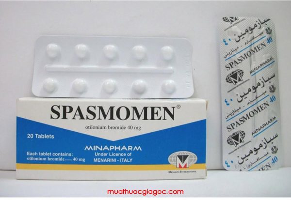 Giá thuốc Spasmomen 40mg