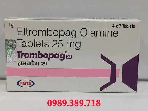 Giá thuốc Trombopag 25