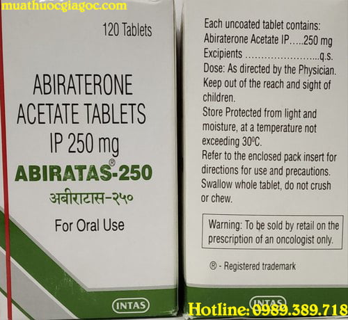 Giá thuốc Abiratas 250