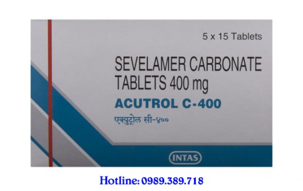 Giá thuốc Acutrol C 400