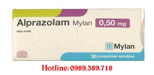 Giá thuốc Alprazolam Mylan 0,5mg