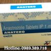 Giá thuốc Anatero 1mg