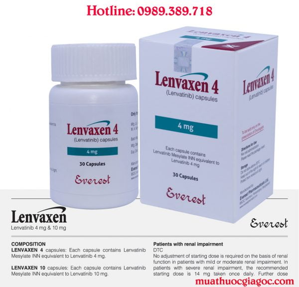 Thuốc Lenvaxen 4 mua ở đâu?