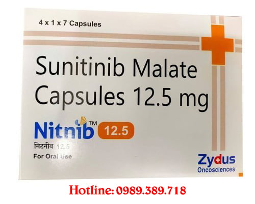 Giá thuốc Nitnib 12.5mg