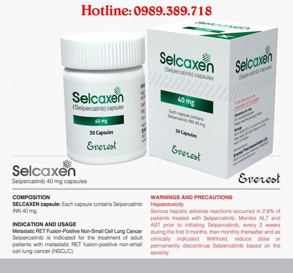 Giá thuốc Selcaxen 40mg