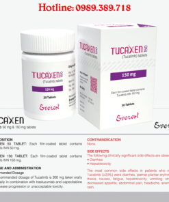 Giá thuốc Tucaxen 150mg