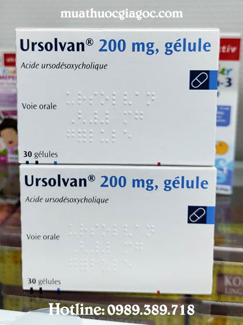 Giá thuốc Ursolvan 200mg