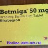 Giá thuốc Betmiga 50mg