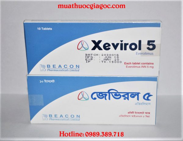 Giá thuốc Xevirol 5