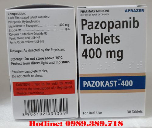 Giá thuốc Pazokast 400