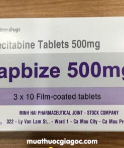Giá thuốc Capbize 500mg