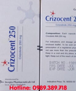 Giá thuốc Crizocent 250mg