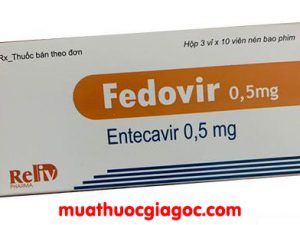Giá thuốc Fedovir 0,5mg