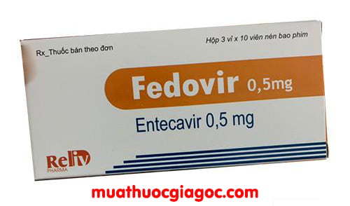 Giá thuốc Fedovir 0,5mg