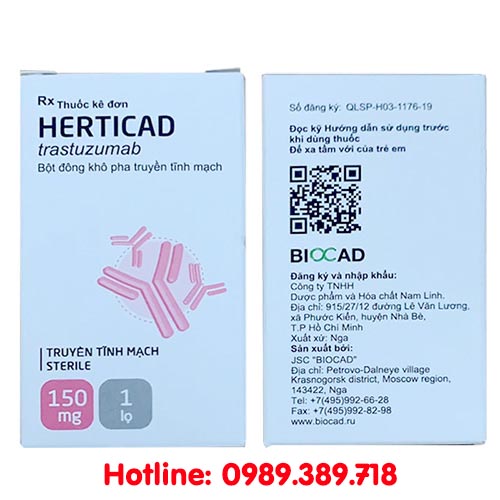 Giá thuốc Herticad 150mg