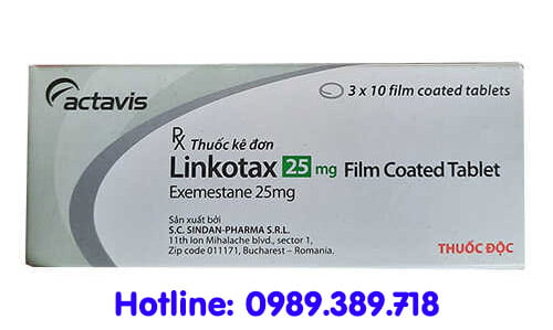 Giá thuốc Linkotax 25mg