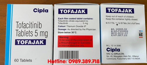 Giá thuốc Tofajak 5mg