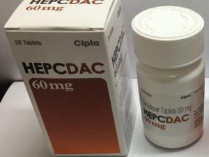 Giá thuốc Hepcdac 60mg